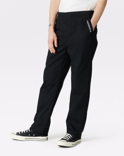 Converse Easy Waist Woven Pant Férfi Nadrág Fekete | SEQOKUY-HU